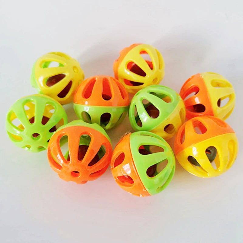 5pcs/10pcs Cat Toy Bell Ball