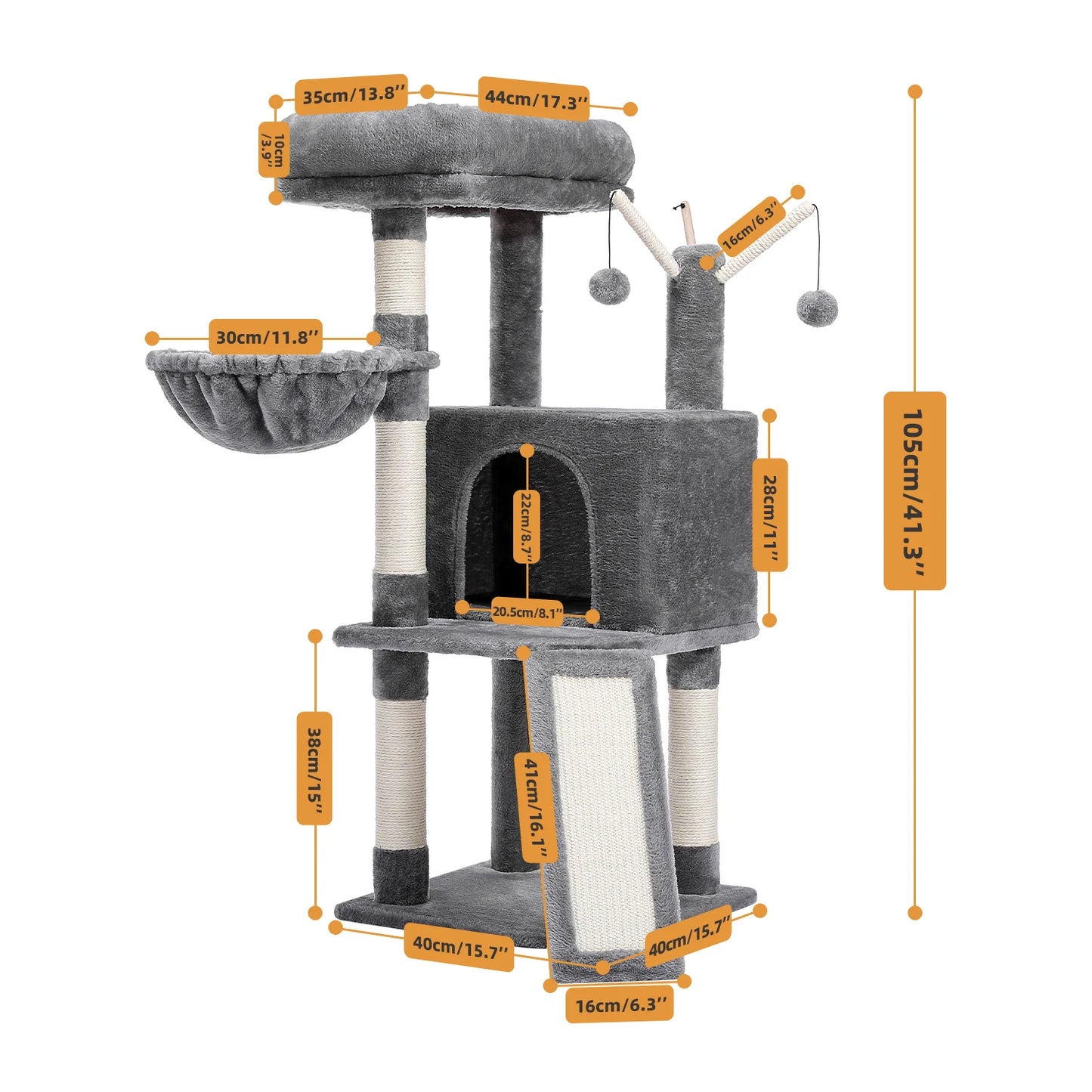Cat Scratcher Tower Home Furniture Cat Tree