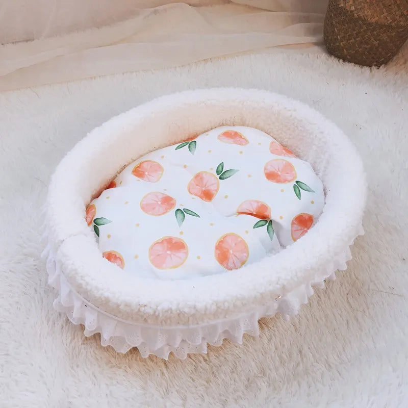 Cat Bed Princess Sweet Lace