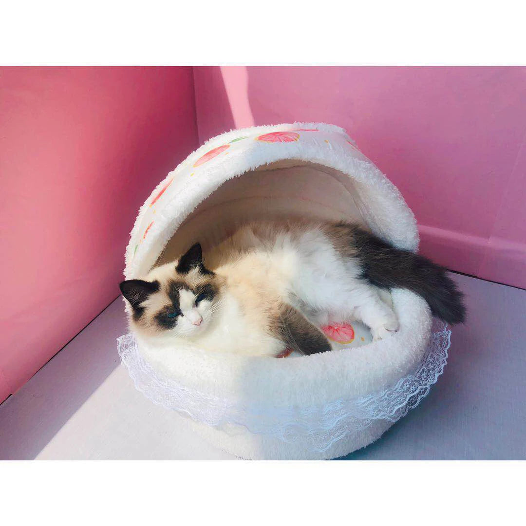 Cat Bed Princess Sweet Lace