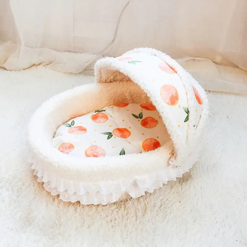 Cat Bed Princess Sweet Lace