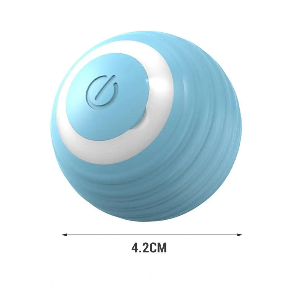 Stimulating Cat Toy Usb Rechargeable Toy Ball with Colorful Lights