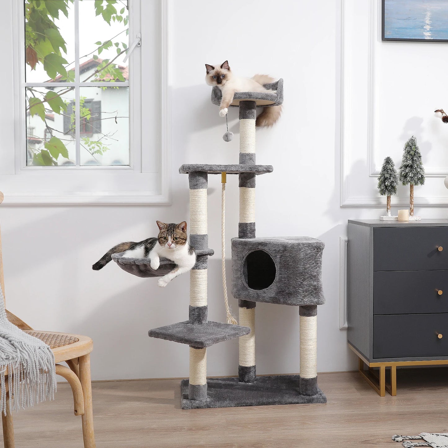 Cat Scratcher Tower Home Furniture Cat Tree