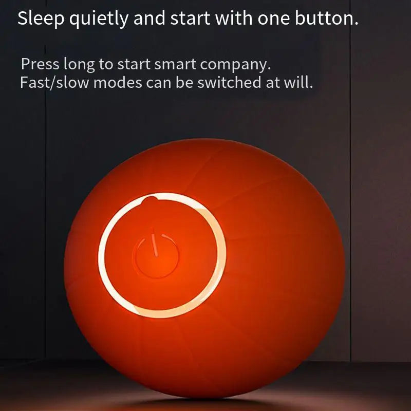 Glowing Cat Toys Automatic Rolling Ball